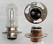 В диапроекторе ФАР-201 используется оптическая лампа ОП11-40