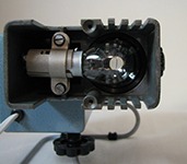 юстировка лампы на фильмоскопе ФМД-1
