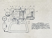 Схематичное устройство фильмопроектора Ф-7