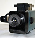 фото фильмоскопа Ф75-1М со вставленными рамками для диафильмов и слайдов