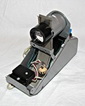 Крепление фильмового канала и конденсора на фильмоскопе Светлячок